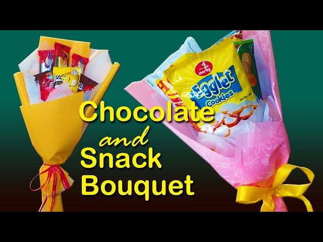 How To Make  Chocolate Bouquet | Snack Bouquet | Any Occasion Gifts | Food bouquet | Gift Ideas