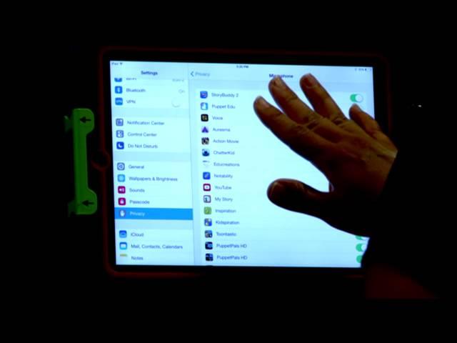 Enable iPad Microphone