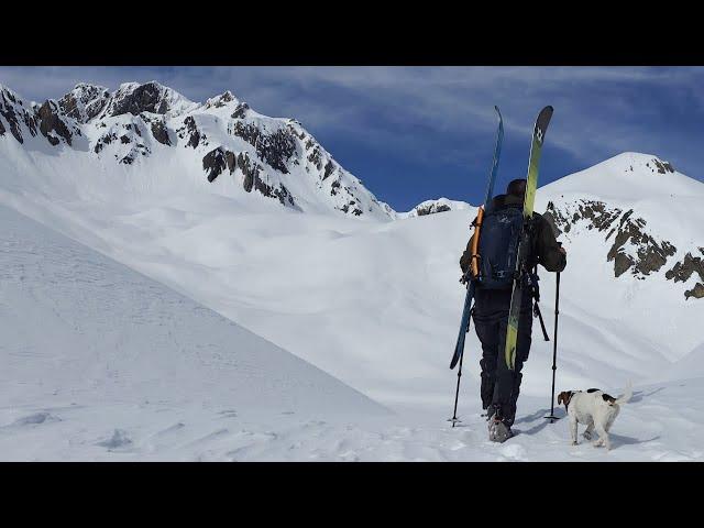 My First Time Backcountry Ski Touring - Canadian Rockies Van Life