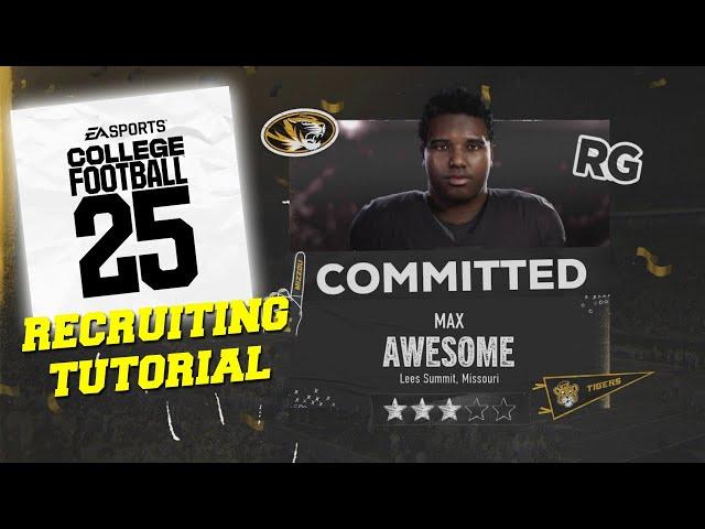 How to Recruit in Dynasty Mode in College Football 25!