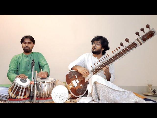 Jhala in Raga Madhuvanti┃Rohan Dasgupta┃Arunava Mukherjee