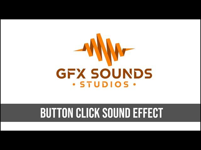 Button Click Sound Effect