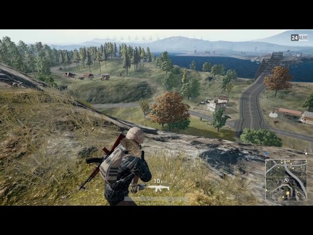 PlayerUnknown`s Battlergrouns - Died from Hacker ? No, just blind... .