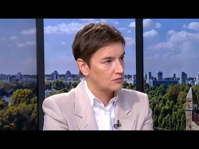 ANA BRNABIĆ: Svi zahtevi studenata ispunjeni, protest na Slaviji nije bio studentski nego politički!