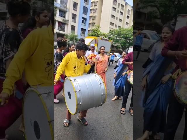 mumbai nashik dhol #minivlog #nashik #dhol #tasha #nashikdhol