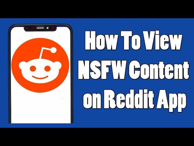 How To View NSFW Content on Reddit App | How To Show NSFW Content Reddit on iPhone