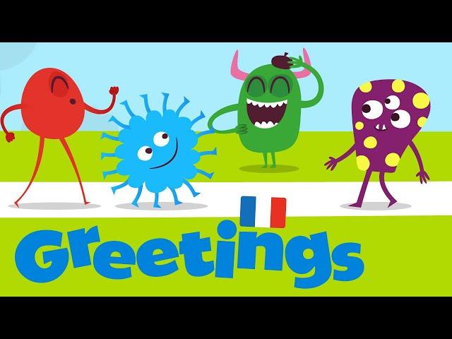 Greetings in French  - Learn French