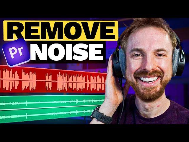 How to Remove Background Noise in Premiere Pro 2024 | The Best Tutorial for Beginners