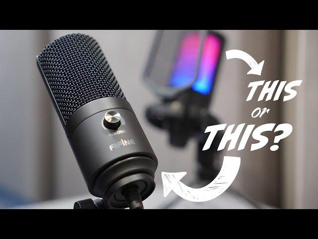 BEST $30 Mic - Fifine K669b Unboxing (vs Fifine A6v)