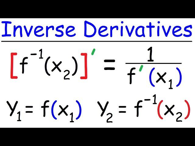 Derivatives of Inverse Functions | Calculus