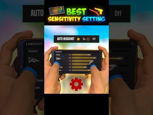 Best One-Tap +10x Movement Sensitivity Setting | 2GB,4GB,6GB,8GB