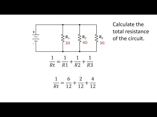 Calculating resistance in parallel