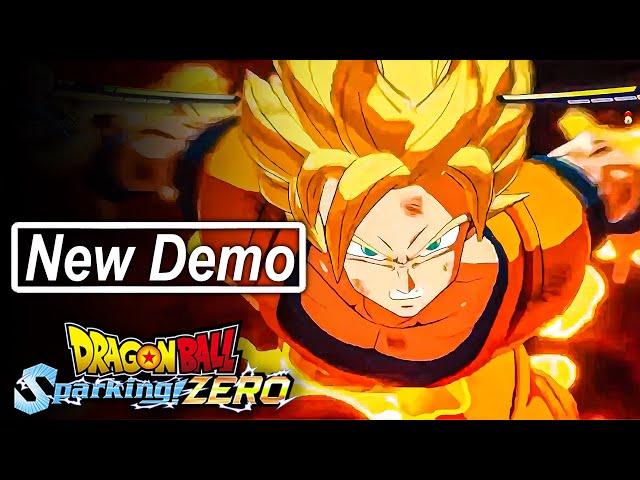 DRAGON BALL: SPARKING! ZERO OFFICIAL NEW DEMO GAMEPLAY AND TRAILER REVEAL At Anime Expo!