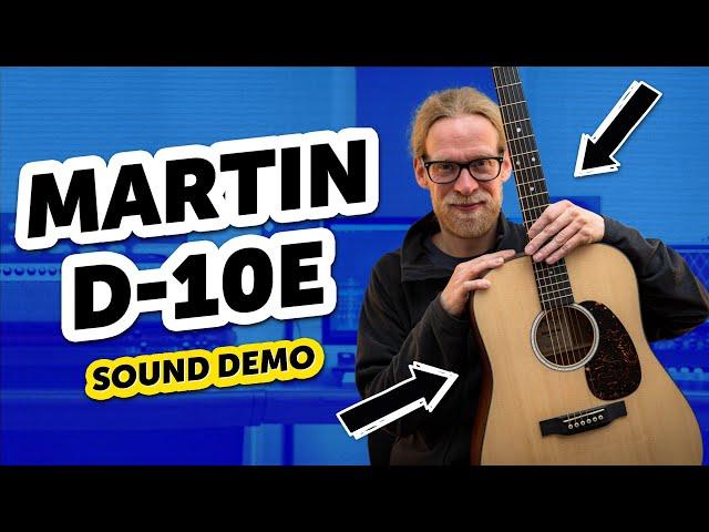 Martin D-10E - Sound Demo