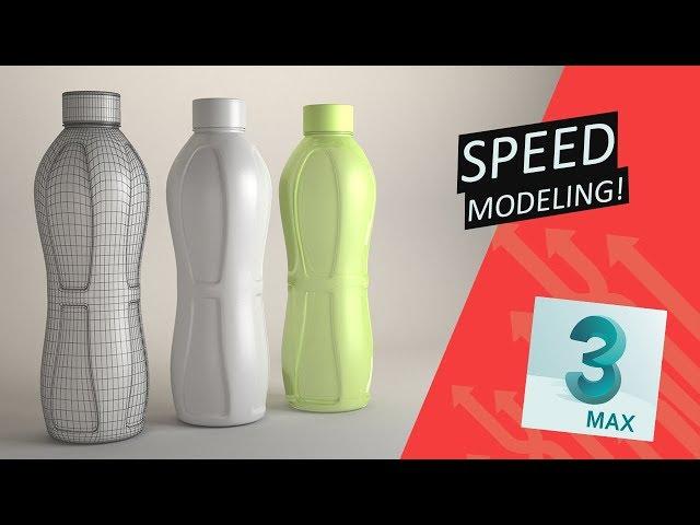 Bottle Modeling in 3ds Max - Speed Modeling - 2018