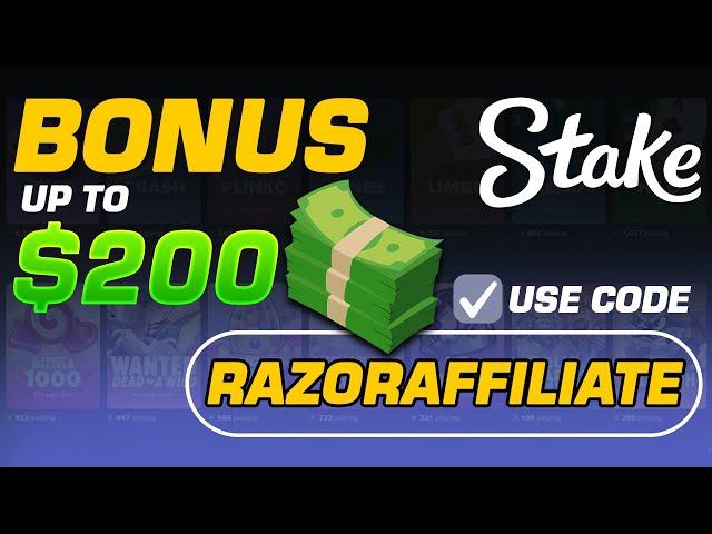 Stake Promo Code 2024 | BEST CODE FOR BONUS | Stake Promo Code