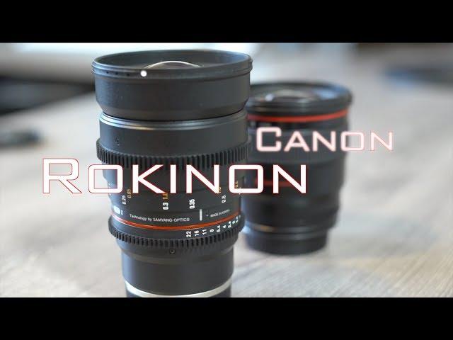Comparison: Rokinon 24mm Cine DS vs. Canon 24mm L