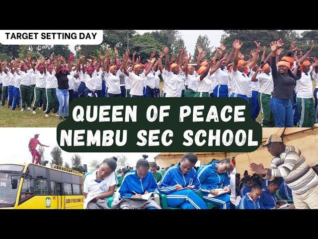 Queen of Peace Nembu Sec School   ■ Candidates' Target Setting Day.