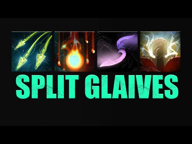 Split Glaives SPLIT SHOT + MOON GLAIVES | Ability Draft