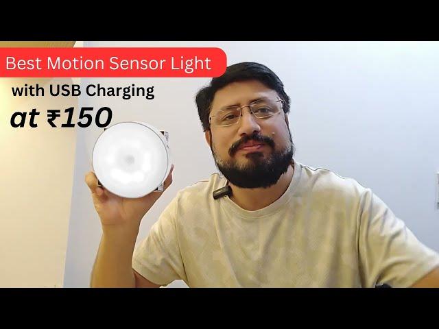 Motion Sensor Light for Home with USB Charging - for Hallway, Wardrobe, Bedroom, Stairs