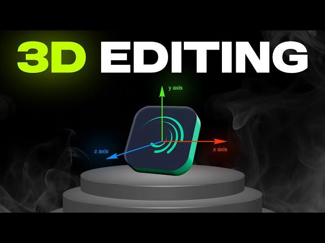 Learn Viral 3D Editing on Mobile | Alight Motion for Beginners