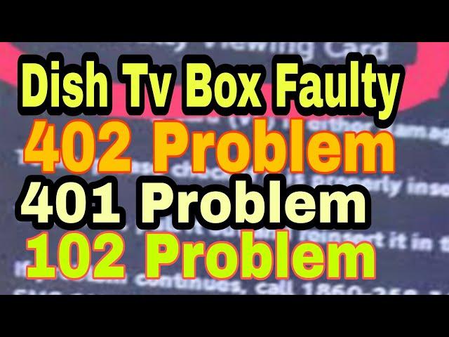 dish tv me 402 viewing card error kaise thik kare | dish tv me 401 card ki problem Solution 2022