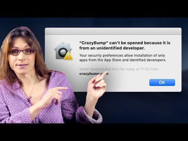 macOS App Can’t Be Opened - Unidentified Developer - QUICK FIX