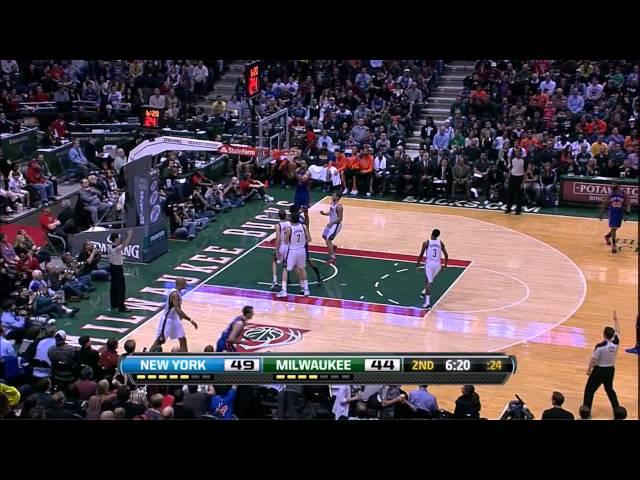 The Jeremy Lin Show Vs. Milwaukee Bucks (3/9/12)