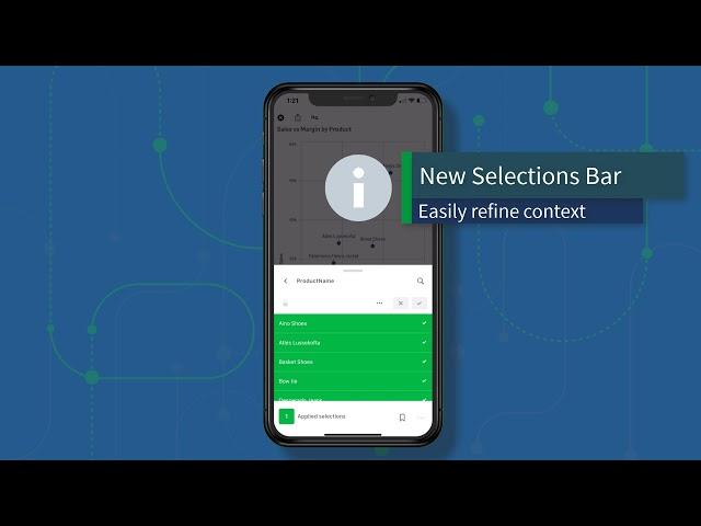 Qlik Sense Mobile for SaaS app - Demo