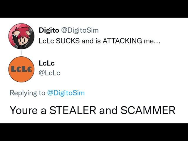 These Roblox YouTubers EXPOSED Each Other?! (Digito VS LcLc)