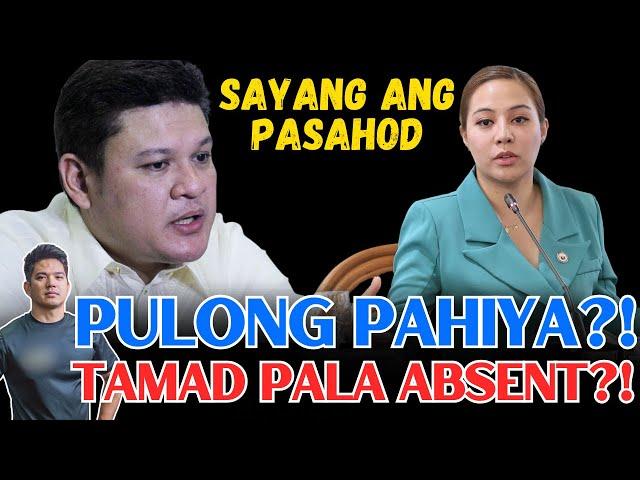 TINDI! TAMAD NA PALA ABSENT PA?! PULONG DUTERTE PAHIYA KAY CONG NOGRALES?!