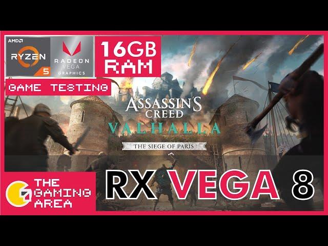 AC Valhalla: Siege Of Paris Benchmark On Vega 8