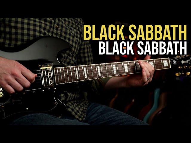 How to Play "Black Sabbath" by Black Sabbath  | Guitar Lesson