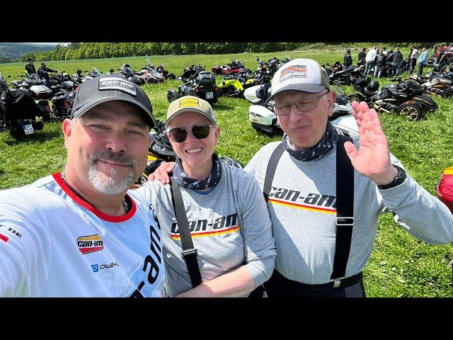 Can Am Spyder, Edersee Treffen, mit der, Spyder F3-S 2024. 4K