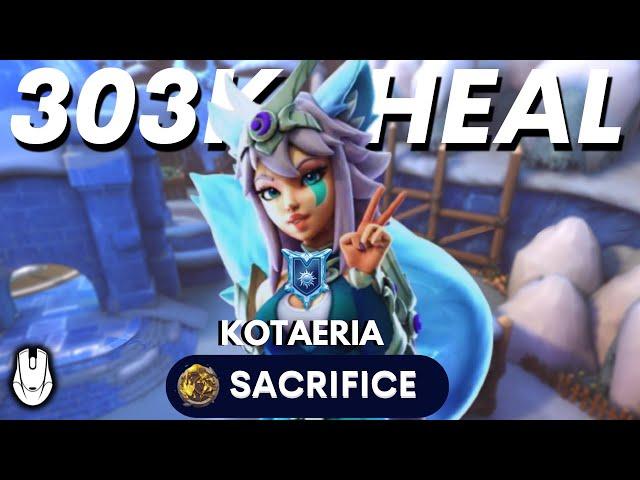 303K Healing Sacrifice IO Kotaeria (Diamond) Paladins Competitive Gameplay