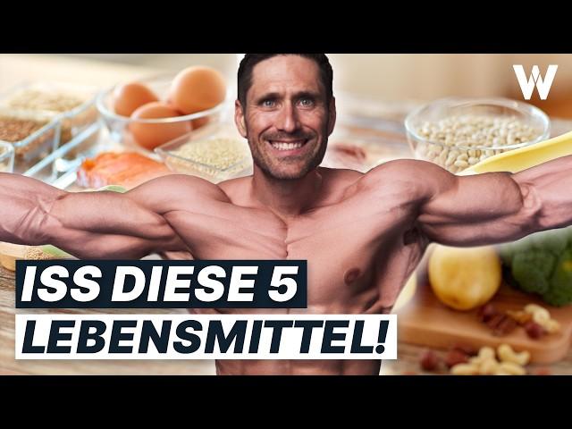 Top 5 Lebensmittel für effektiven Muskelaufbau: Lecker futtern & Muskeln aufbauen!