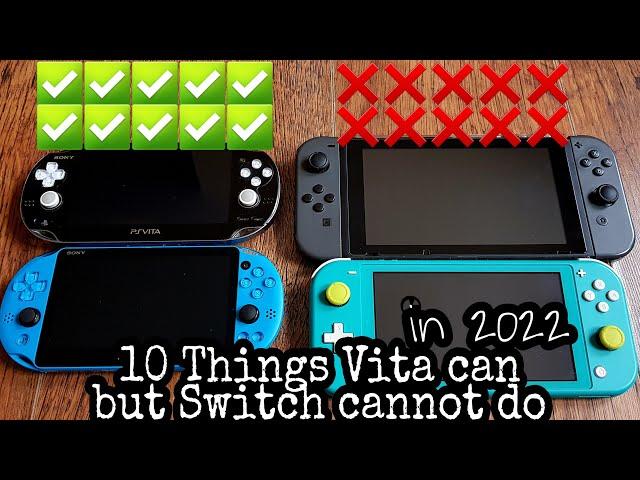 10 Things Ps Vita Can Do that Switch Cannot even in 2022