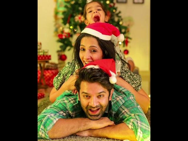 ️ Barun Sobti with his lovely wife and daughter ️#arnav #arnavkhushi #ispyarkokyanaamdoon #shorts