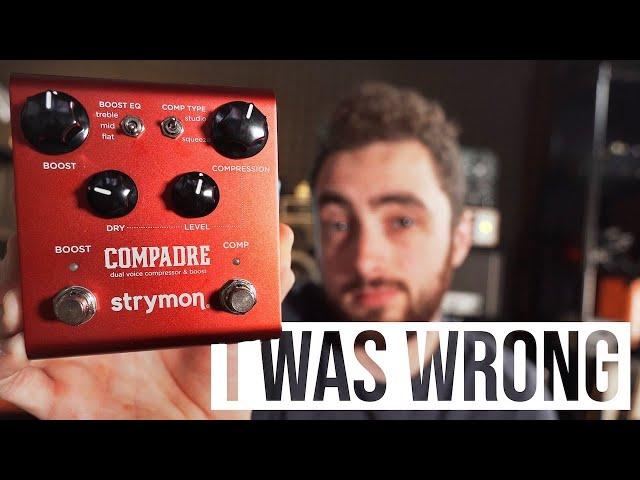 Why I HATED Compressor Pedals (and I was wrong) Strymon Compadre