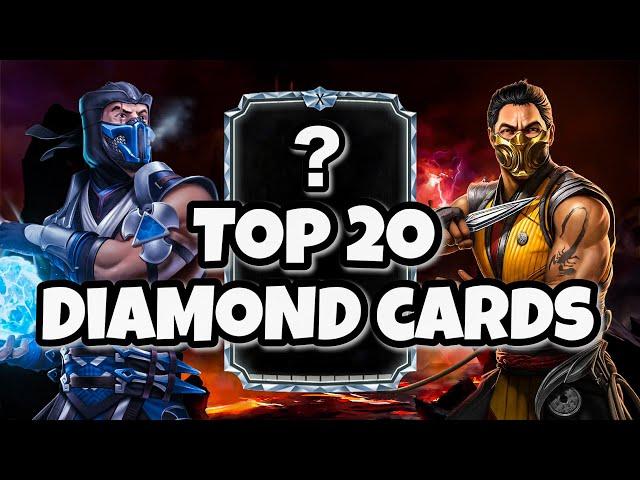 MK Mobile - Top 20 BEST Diamond Characters!