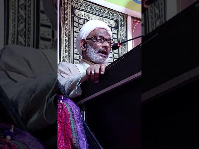 Molana Ishtiyaq Husain Sitapuri Aurangabad me jashne Eid e Ghadeer ko khitab karte hue 28 July 2021