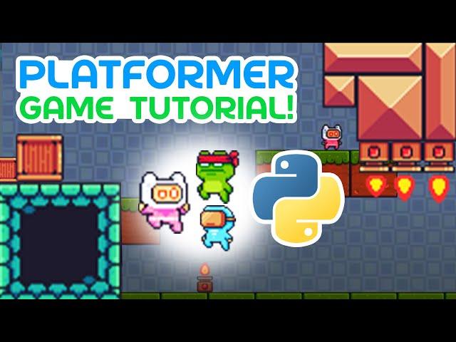 Python Platformer Tutorial | Animations, Sprites, Collisions, Jumping, Gravity...