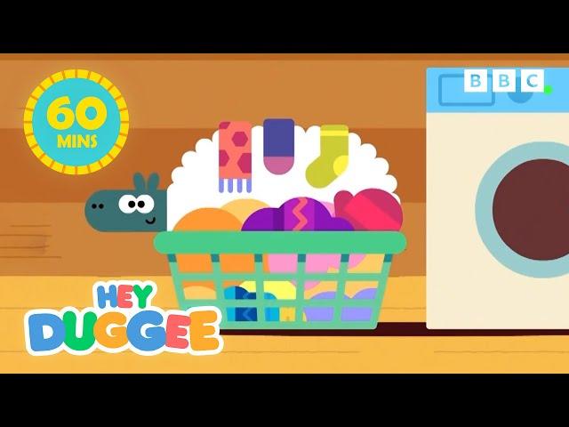 Tidy up time with the Squirrels | 60+ Minutes Marathon | Hey Duggee