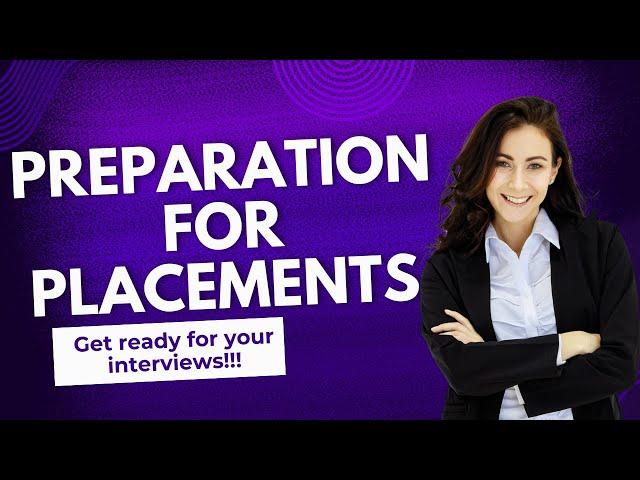 Complete Placement Guide || How to prepare in 2 months