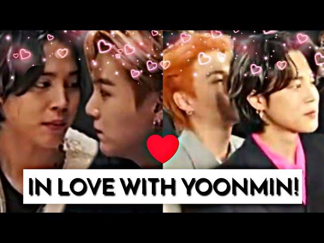 yoonmin beautiful moments make my heart melt  Jimin & Suga