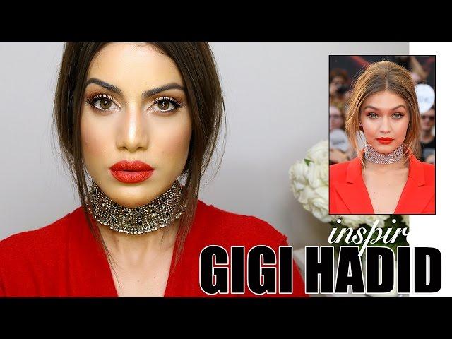 Gigi Hadid Red Carpet Makeup (Inspired)!