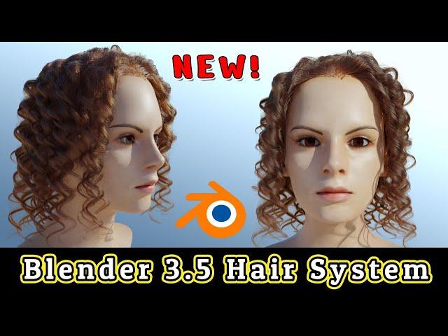 How to Create Realistic Hair in Blender 3.5 New Hair System