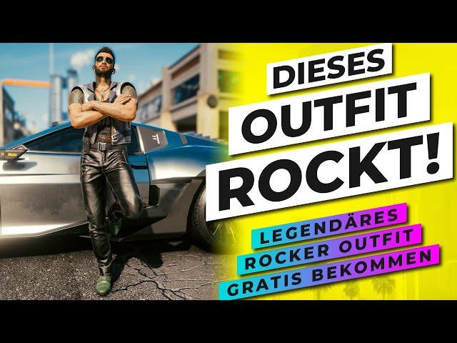 Dieses OUTFIT ROCKT!  GRATIS LEGENDÄRES ROCKER SET bekommen in Cyberpunk 2077