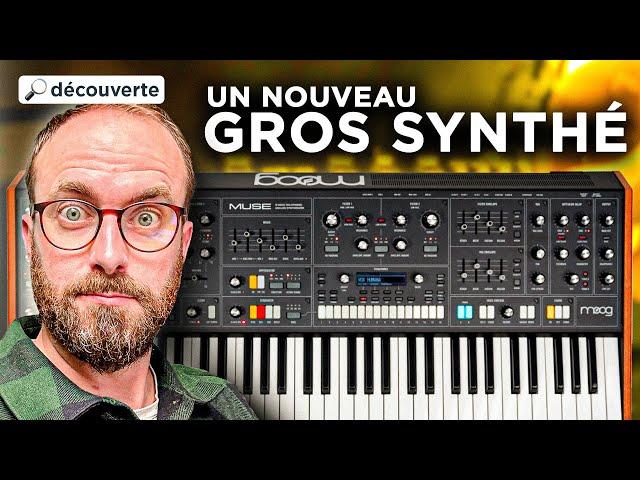 On découvre MUSE, le nouveau synthé analo de MOOG !