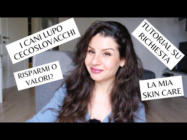 COMMENTI 1 -  Lallo e i cani lupo cecoslovacchi,  scegliere per risparmiare,  la mia skin care